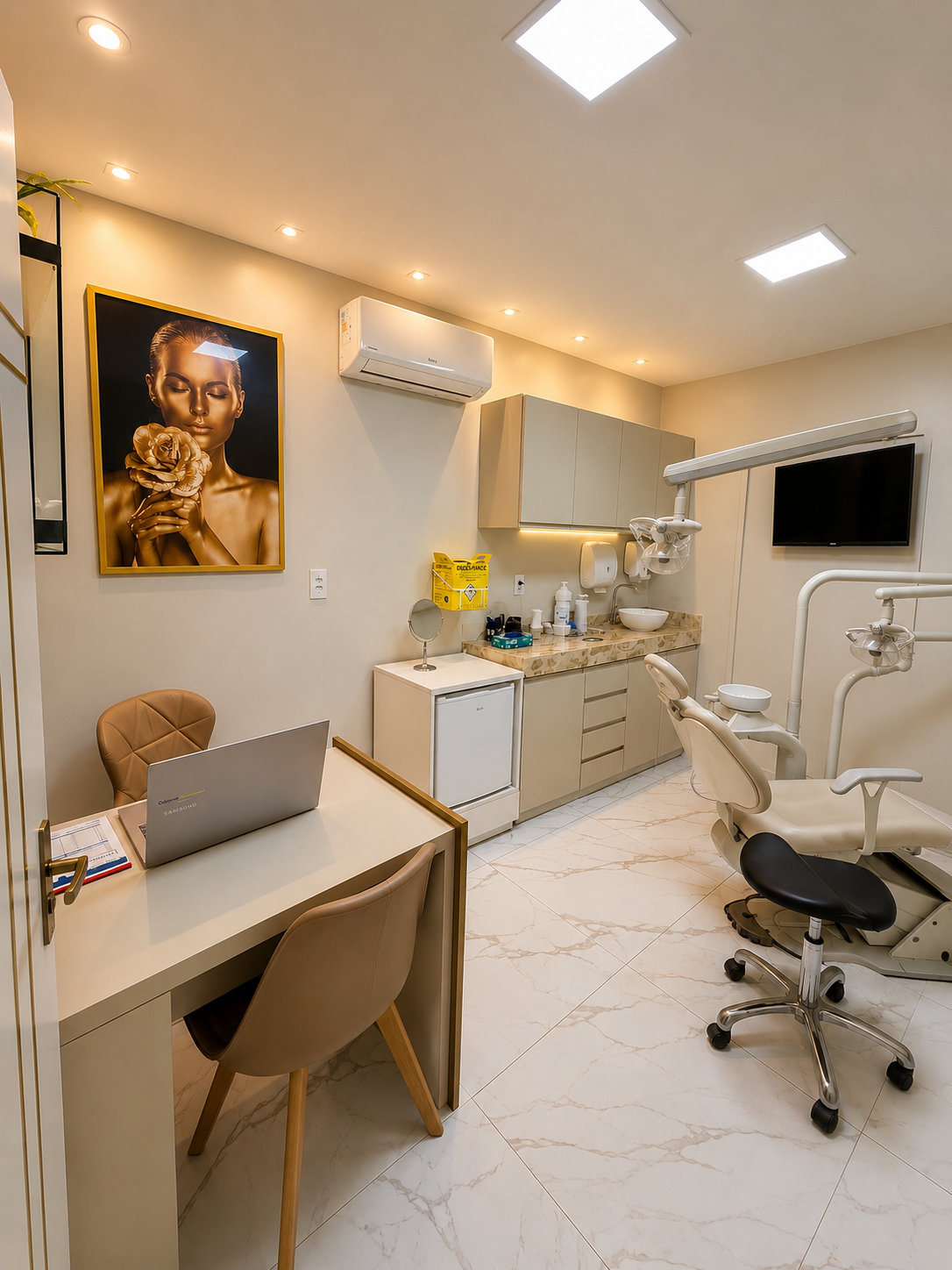 Ambiente da clínica Odonto Premium 2